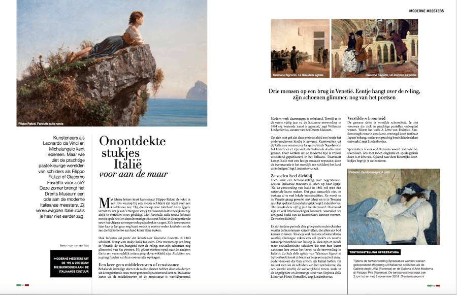 Moderne Italiaanse meesters