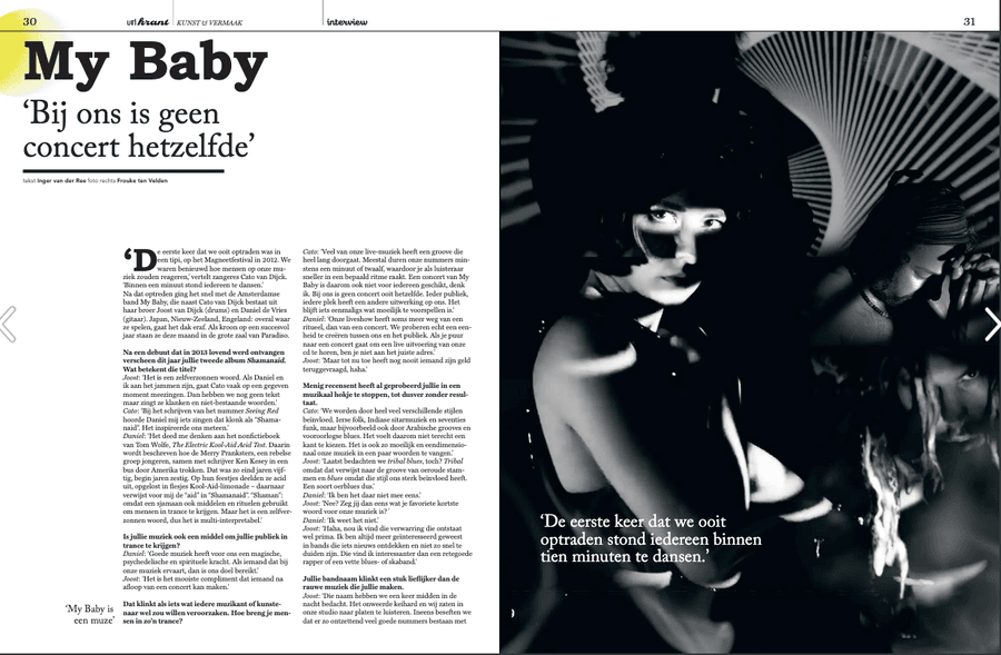 My Baby – interview
