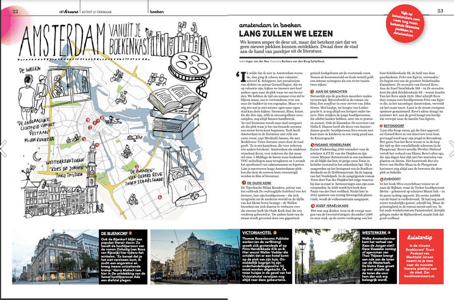 Amsterdam in de literatuur