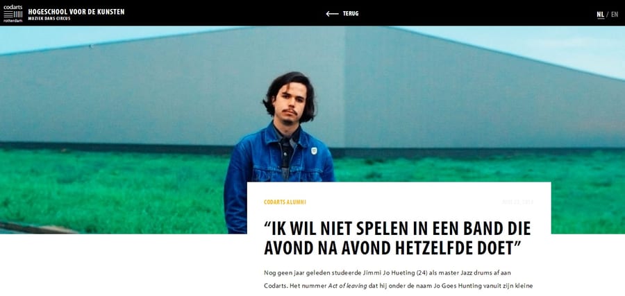 Jimmi Jo Hueting – interview